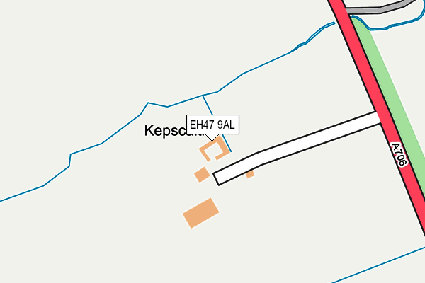 EH47 9AL map - OS OpenMap – Local (Ordnance Survey)