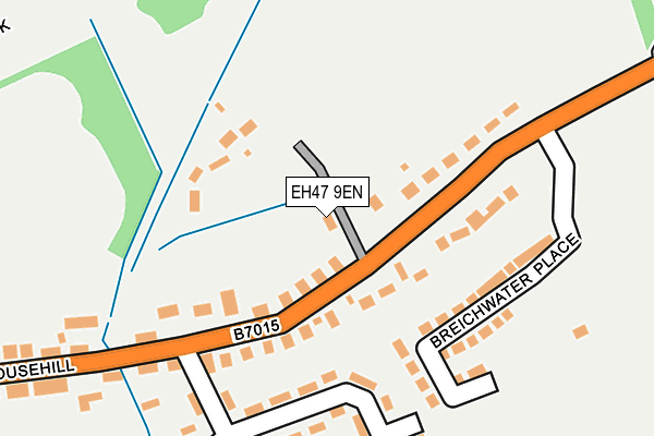 EH47 9EN map - OS OpenMap – Local (Ordnance Survey)