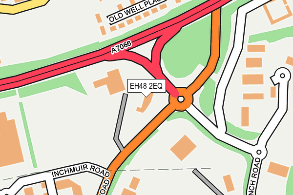 EH48 2EQ map - OS OpenMap – Local (Ordnance Survey)