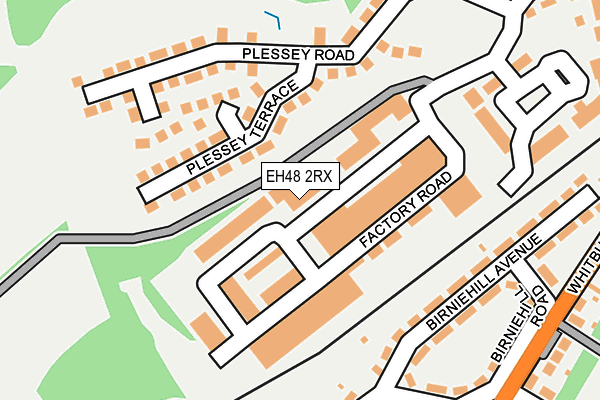 Map of ELITE GARAGE SERVICES (SCOTLAND) LTD at local scale