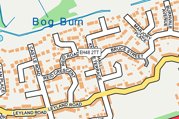 EH48 2TT map - OS OpenMap – Local (Ordnance Survey)