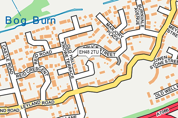 EH48 2TU map - OS OpenMap – Local (Ordnance Survey)