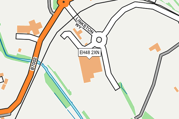 EH48 2XN map - OS OpenMap – Local (Ordnance Survey)