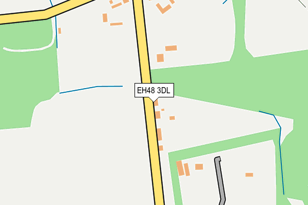 EH48 3DL map - OS OpenMap – Local (Ordnance Survey)