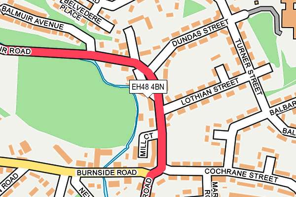 EH48 4BN map - OS OpenMap – Local (Ordnance Survey)