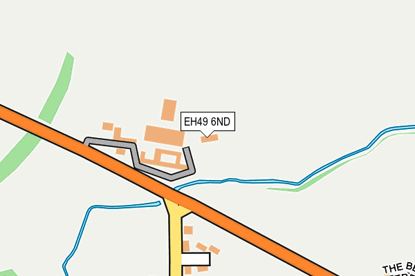 EH49 6ND map - OS OpenMap – Local (Ordnance Survey)