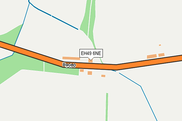 EH49 6NE map - OS OpenMap – Local (Ordnance Survey)