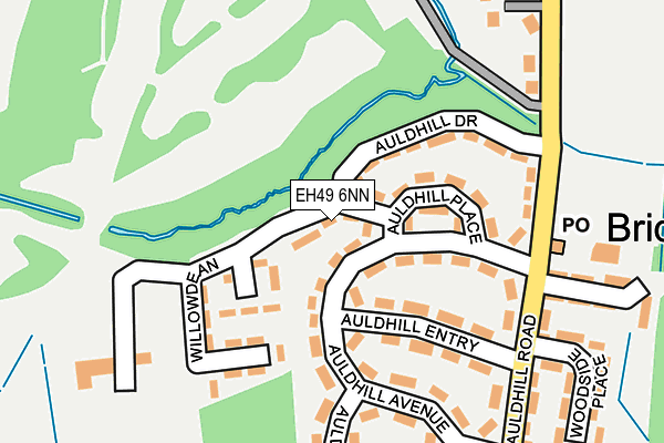 EH49 6NN map - OS OpenMap – Local (Ordnance Survey)