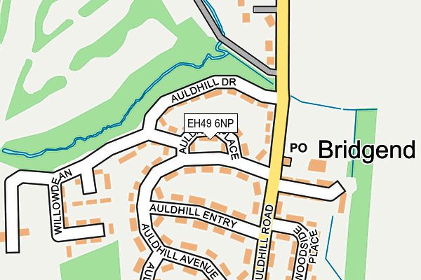 EH49 6NP map - OS OpenMap – Local (Ordnance Survey)