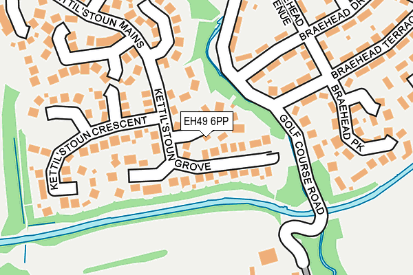 EH49 6PP map - OS OpenMap – Local (Ordnance Survey)