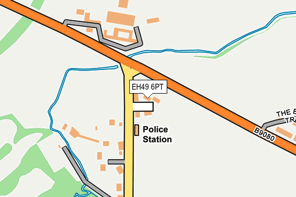 EH49 6PT map - OS OpenMap – Local (Ordnance Survey)