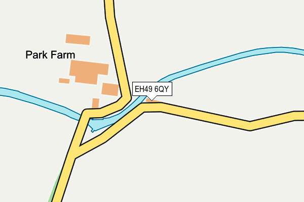 EH49 6QY map - OS OpenMap – Local (Ordnance Survey)