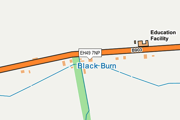 EH49 7NP map - OS OpenMap – Local (Ordnance Survey)
