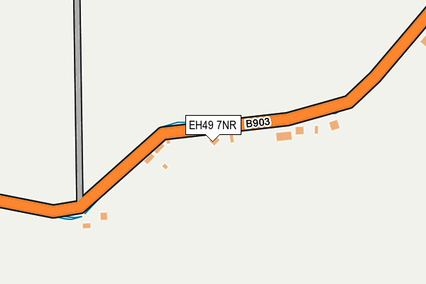 EH49 7NR map - OS OpenMap – Local (Ordnance Survey)