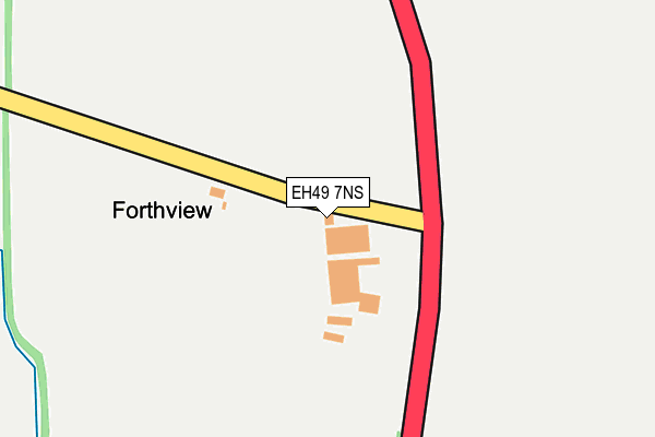 EH49 7NS map - OS OpenMap – Local (Ordnance Survey)