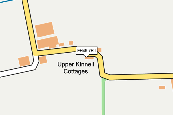 EH49 7RJ map - OS OpenMap – Local (Ordnance Survey)