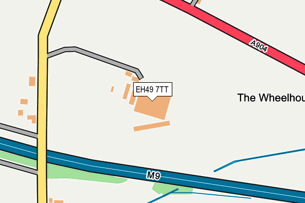 EH49 7TT map - OS OpenMap – Local (Ordnance Survey)