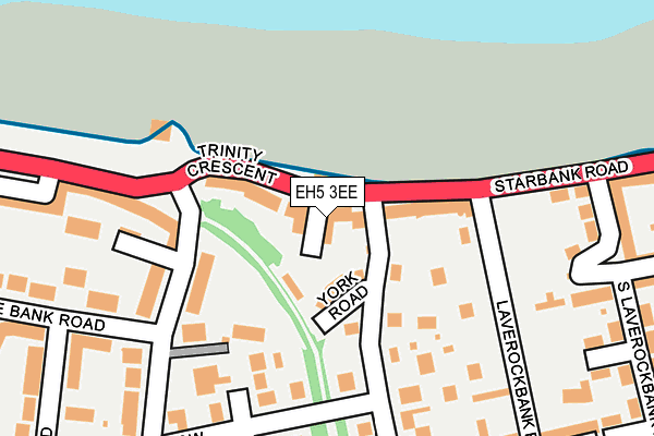 EH5 3EE map - OS OpenMap – Local (Ordnance Survey)
