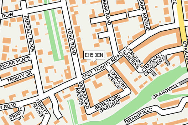 EH5 3EN map - OS OpenMap – Local (Ordnance Survey)