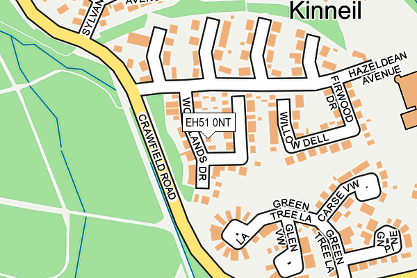 EH51 0NT map - OS OpenMap – Local (Ordnance Survey)