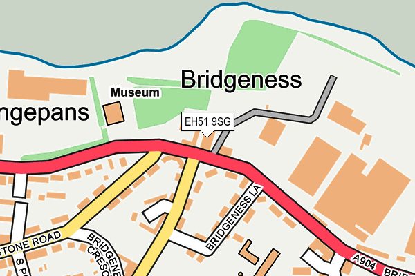 EH51 9SG map - OS OpenMap – Local (Ordnance Survey)