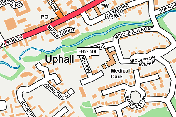 Map of HY-TECH JOINERY LTD. at local scale