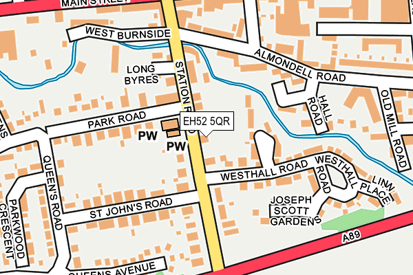 Map of TRINITY TECHNICAL SERVICES LTD. at local scale