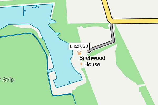 EH52 6GU map - OS OpenMap – Local (Ordnance Survey)