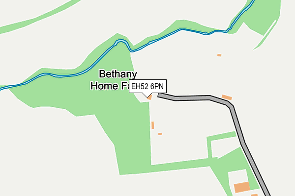 EH52 6PN map - OS OpenMap – Local (Ordnance Survey)