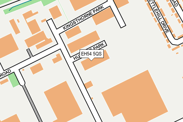 EH54 5QS map - OS OpenMap – Local (Ordnance Survey)