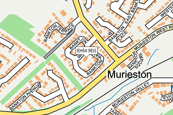 EH54 9EG map - OS OpenMap – Local (Ordnance Survey)