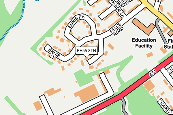 Map of LOTHIAN HEATING LIMITED at local scale