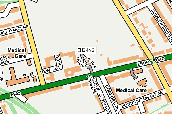 EH6 4NG map - OS OpenMap – Local (Ordnance Survey)