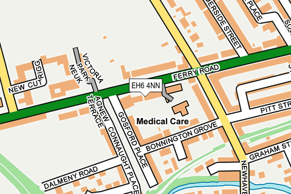 EH6 4NN map - OS OpenMap – Local (Ordnance Survey)