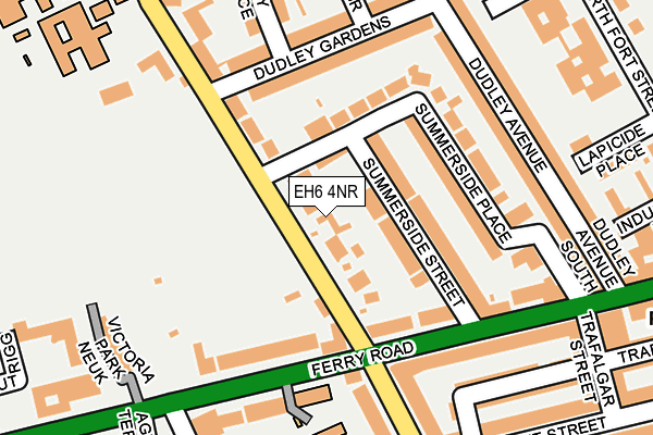 EH6 4NR map - OS OpenMap – Local (Ordnance Survey)