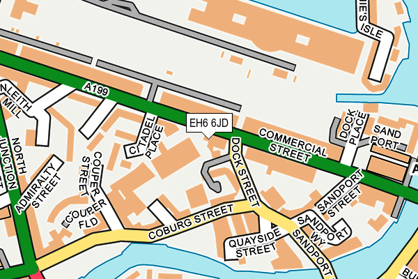 Map of ALPINE GROUP (SCOTLAND) LIMITED at local scale