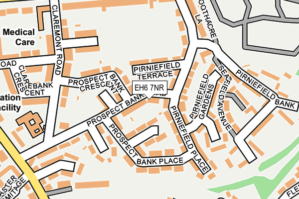 EH6 7NR map - OS OpenMap – Local (Ordnance Survey)