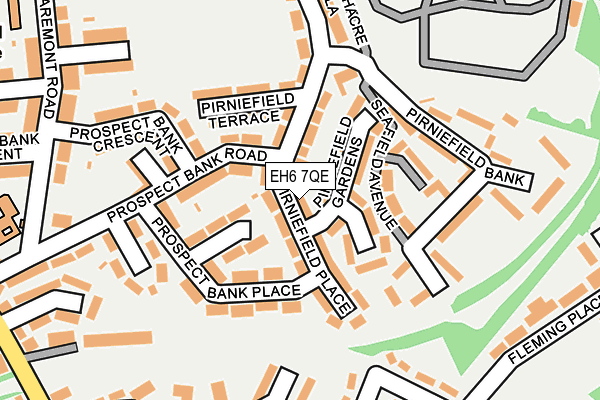 EH6 7QE map - OS OpenMap – Local (Ordnance Survey)