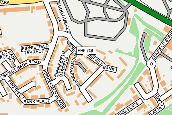 EH6 7QL map - OS OpenMap – Local (Ordnance Survey)