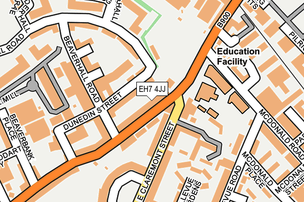 Map of EIDYN CARE (FIFE) LTD at local scale