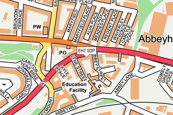 Map of CRAMASIE LTD at local scale