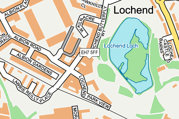 EH7 5FF map - OS OpenMap – Local (Ordnance Survey)