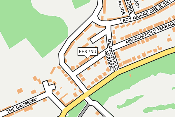 EH8 7NU map - OS OpenMap – Local (Ordnance Survey)