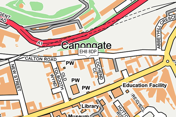 Map of HOLYROOD COMMUNICATIONS LTD. at local scale