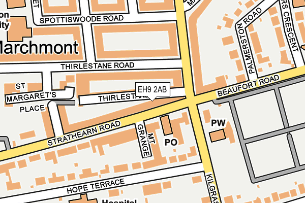 Map of VORGEEL PROJECTS LIMITED at local scale