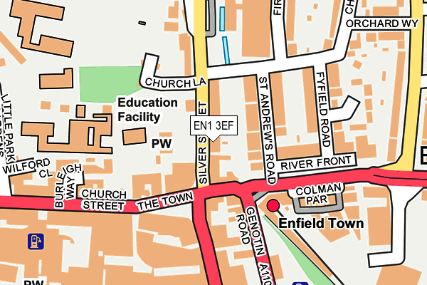 Map of AASK WATFORD LTD at local scale