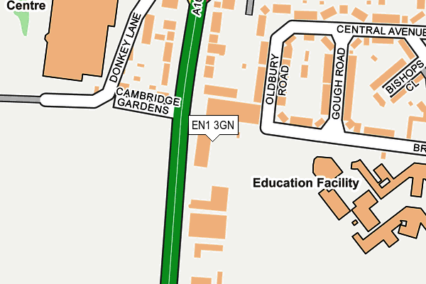 Map of ST MARGARET DAY CARE LTD at local scale