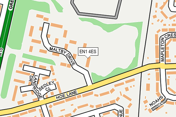 EN1 4ES map - OS OpenMap – Local (Ordnance Survey)