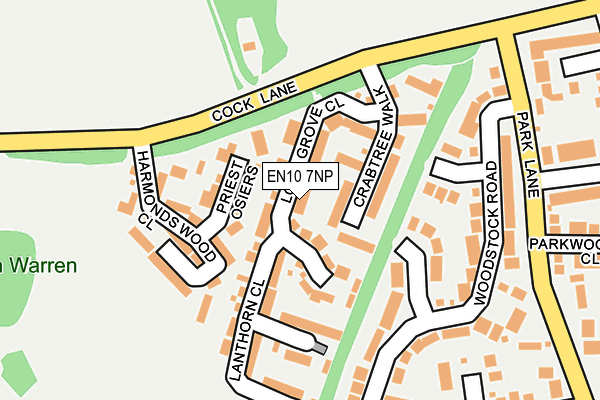 Map of ALLILON LIMITED at local scale