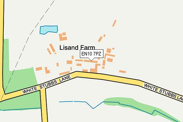 EN10 7PZ map - OS OpenMap – Local (Ordnance Survey)